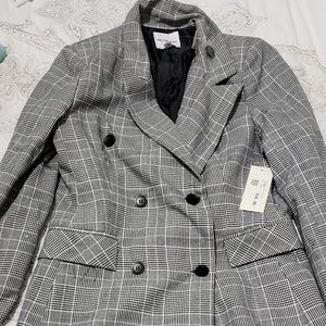 Plaid blazer